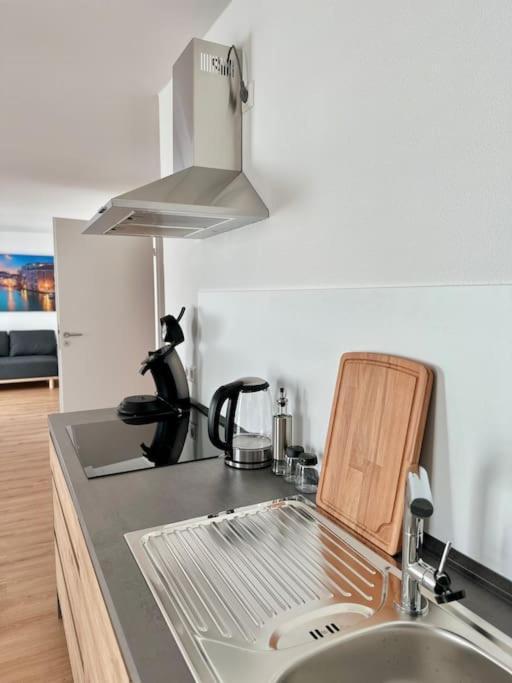 Amao-Pearl I Comfort Suite I 94Qm I Kingsize-Bett I Exklusiv Mit Balkon & Tiefgarage I Aufzug Offenburg Buitenkant foto